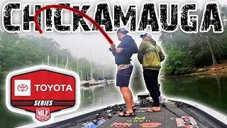 Bass Fishing LAKE CHICKAMAUGA For The MLF PRO BASS TOURNAMENT! (Kilnex Headlamp Review)