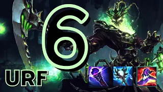 URF 6 - Thresh full AP !!?  Blue Shadow