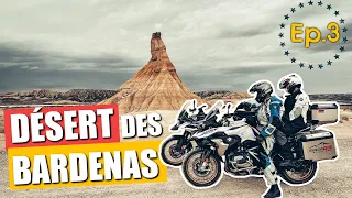 🇪🇸 ROAD TRIP MOTO ESPAGNE (Ep.3/3) - 🌵 Désert des Bardenas à moto et pays Basque