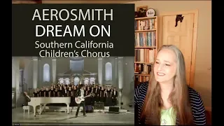 Voice Teacher Reaction to Aerosmith - Dream On (with Southern California Children's Chorus)