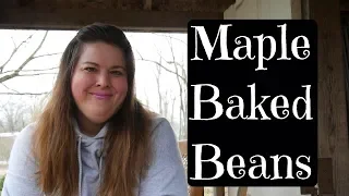 Canning Maple Baked Beans