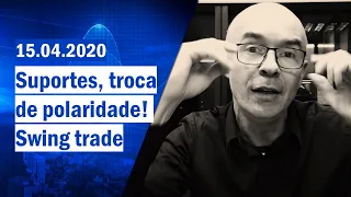 Suportes e resistencias -troca de polaridade! Sistema de swing trade