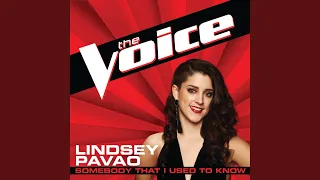 Somebody That I Used To Know (The Voice Performance)