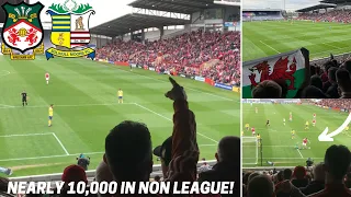 OLLIE PALMER RESCUES A POINT IN FRONT OF 10,000 FANS! | Wrexham v Solihull Moors Vlog