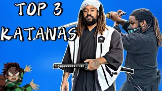 Showing My Top 3 KATANAS From RVAKATANA + IAIDO #martialarts #iaido #katanareview