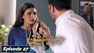 Ramz-e-Ishq - EP 27  || English Subtitles || 6th Jan 2020 - HAR PAL GEO