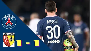 PSG vs Lens 1 - 1,Extended goals and Highlights