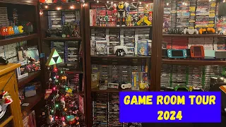 2024 Game Room Tour || 2500+ Games, Consoles, Toys, & 90’s Nostalgia!!