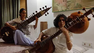 Rudraveena and  Surbahar rise together with Bhairav ...         Sharada Mushti and Rohini C Handa