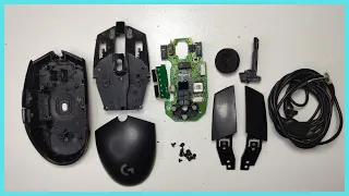 Logitech G102 mouse disassemble|Teardown|How to open Logitech G102