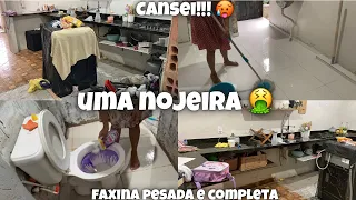 FAXINA pesada e COMPLETA| MOTIVAÇÃO de LIMPEZA 💪🏻