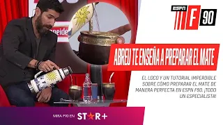 MASTERCLASS: ¡El Loco Abreu y un TUTORIAL IMPERDIBLE sobre cómo preparar correctamente el mate!