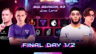 FINAL 1/2 DAY | BIG SEASON #3 CYBER LEAGUE | PUBG MOBILE