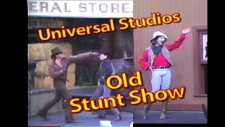 Old WESTERN STUNT SHOW Universal Studios Hollywood Late 80's Full Show