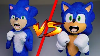 CRINGE SONIC & NEW SONIC from the Movie  Polymer Clay Tutorial