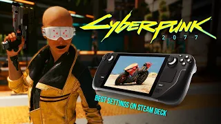 Cyberpunk 2077 plays WAY better on Steam Deck with these settings - FSR 2.1 and Patch 1.61