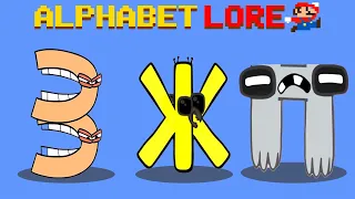Russian Alphabet Lore But Something is WEIRD #27 - All Alphabet Lore Meme Animation @Mike Salcedo
