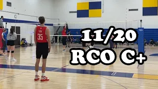 11/20/2021 RCO C+ Vball Pun vs Beer Me Set 2