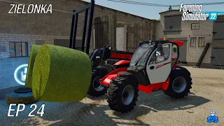 MANITOU ŽE V POLNEM POGONU! | Farming Simulator 22 - Zielonka | Epizoda 24