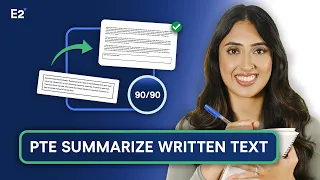 PTE Summarize Written Text 90/90 | PTE Writing Tips, Tricks and Templates