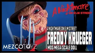 Mezco A Nightmare on Elm Street MDS Mega Scale Talking Freddy Krueger | Video Review HORROR