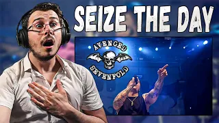 Italian Reacts to Avenged Sevenfold - Seize The Day (Live at the LBC)