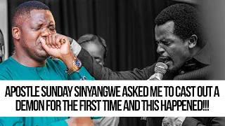 Apostle Sunday Sinyangwe😳asked me to cast out a DEMON for the FIRST TIME and this Happened‼️