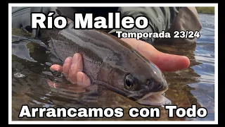 Inicio Temporada 23/24. Rio Malleo.  Lugar Mágico. Imperdible. #fish #trout #argentina