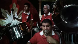 Banda Lira Jaraguense executando a Canção do Expedicionário