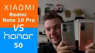 Redmi Note 10 Pro vs Honor 50