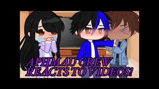 aphmau crew reacts to videos.. [ MANY AUs ] [ unoriginal ] [ 1k special ] [ 1/? ]