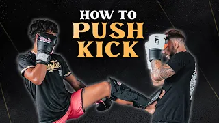 How to Push kick/Teep !!