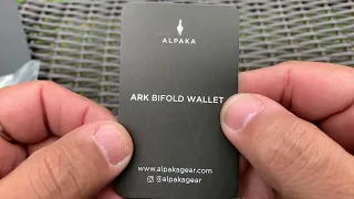 @ALPAKAGEAR Ark Bifold Wallet