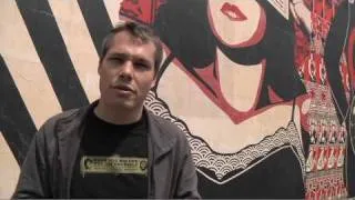 Wooster Collective Interviews: Shepard Fairey On Recent Work and Banksy's First Film