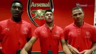 Arsenal trio take a tour of Emirates Stadium | Outtakes