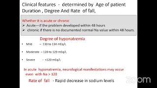 Hyponatremia