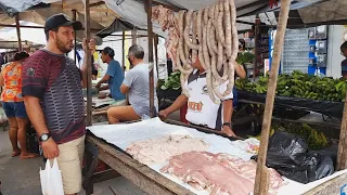 A FEIRA LIVRE DE CUPIRA-PE TEM CARNE DE SOL, FRUTAS E VEDURAS  É SÓ FARTURA  ISTO É NORDESTE! 20 10