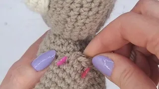 Teddy the Bear Video Tutorial 22 - Learn to Crochet with Wee Woolly Wonderfuls