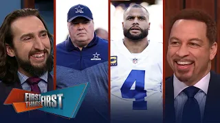 Cowboys bring back McCarthy, Dak $59M cap hit, S-BOB for Dallas in 2024? | NFL | FIRST THINGS FIRST