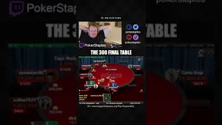 The $300 Final Table | PokerStaples Shorts