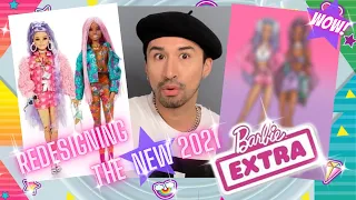 REDESIGNING The New 2021 Barbie Extras!