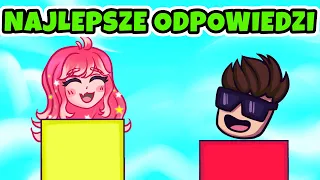 NAJLEPSZA ODPOWIEDŹ albo UMIERASZ!😂💬 • ROBLOX