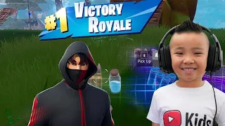 My 1st Win Fortnite CKN Gaming