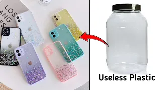 Phones Cover Making at Home using Useless Plastic