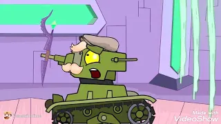 ОН МОНСТР - клип Мультики про танки (HomeAnimations КВ-44М) tank kb44m❤