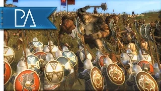 MASSIVE GOBLIN BATTLE - Third Age Total War Gameplay