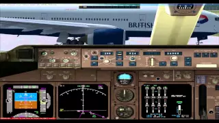 Let´s Play FSX Flug 61 Part 1 PMDG 747 400 London   Las Vegas