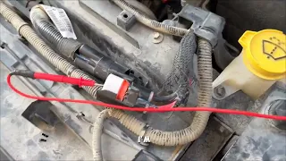 Jeep Cherokee KL 2015, troubleshooting error P0480 - Fan circuit 1 open (part 1) #jeep