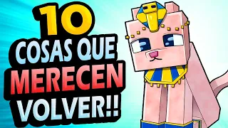 ✅ 10 Cosas Que Merecen VOLVER a Minecraft!!! #3