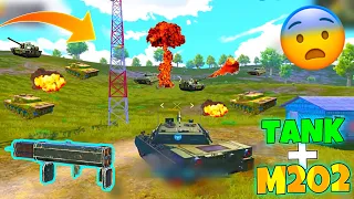 Only TANK + M202 Fight | Payload Campers are Next Level😨 | bgmi payload drone location | Day-24